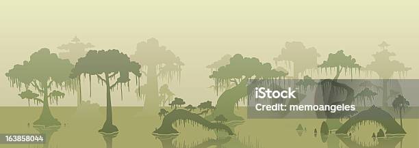 Hintergrund Stock Vektor Art und mehr Bilder von Sumpf - Sumpf, Baum, Mangrove
