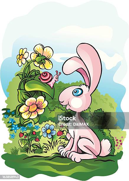 Funny Rabit On Lawn Stock Illustration - Download Image Now - Animal, Bryce Canyon National Park, Communication