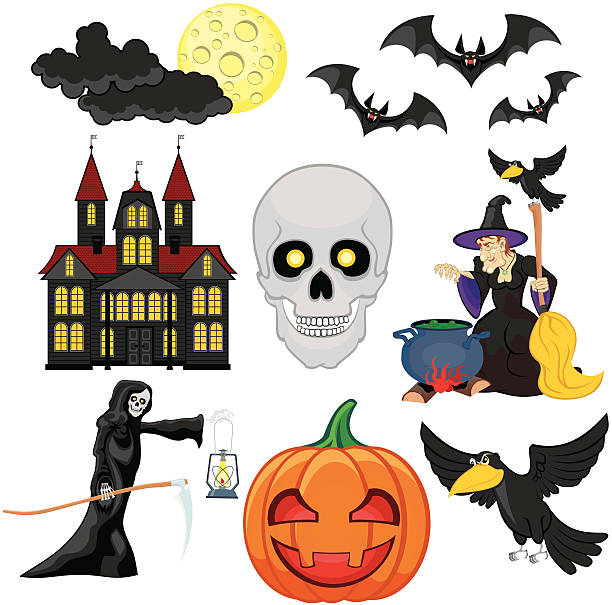 Halloween art vector art illustration