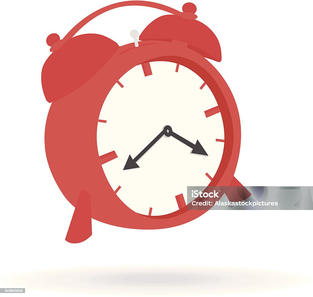 AlarmClock - arte vettoriale royalty-free di Cerchio