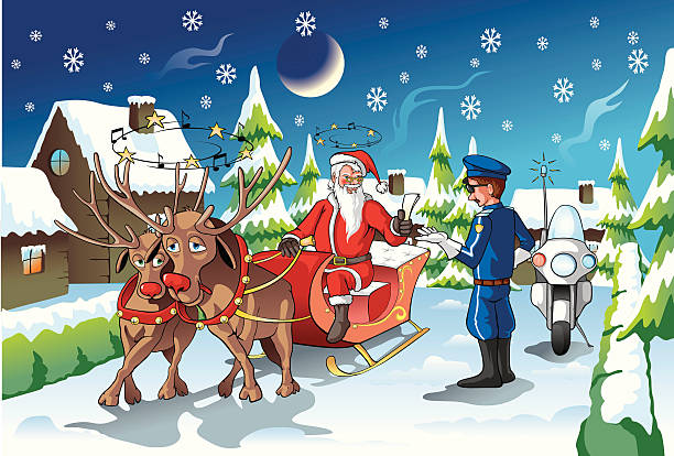 illustrazioni stock, clip art, cartoni animati e icone di tendenza di santa natale - nicolaus