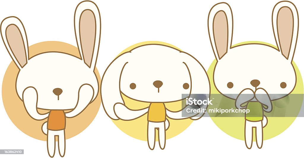 Lapins - clipart vectoriel de Concepts libre de droits