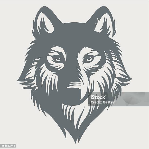 Wild Wolf Stock Illustration - Download Image Now - Wolf, Vector, Illustration