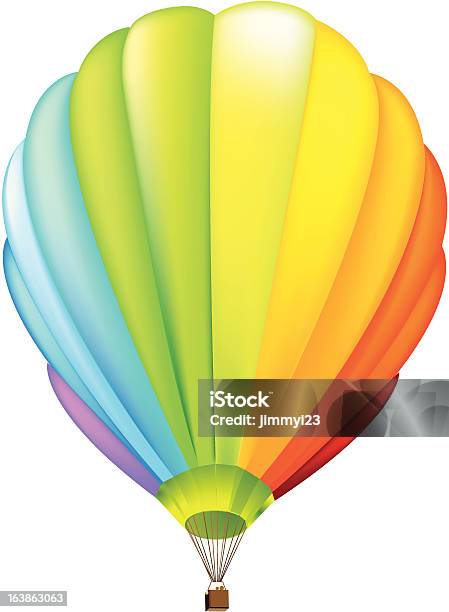 Il Palloncino - Immagini vettoriali stock e altre immagini di Ambientazione esterna - Ambientazione esterna, Arancione, Cielo