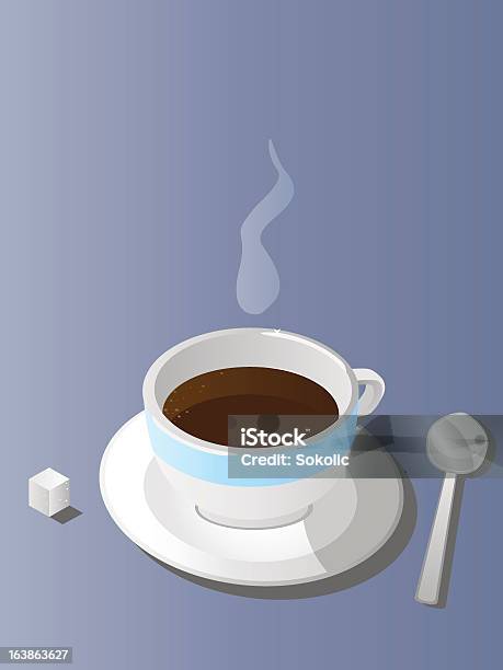 Cup Of Hot Coffee Stock Illustration - Download Image Now - Brown, Caffeine, Computer