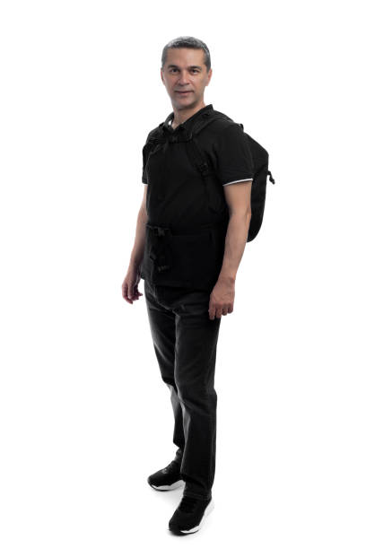 istock Professional Photographer with Camera Bag 1638637518