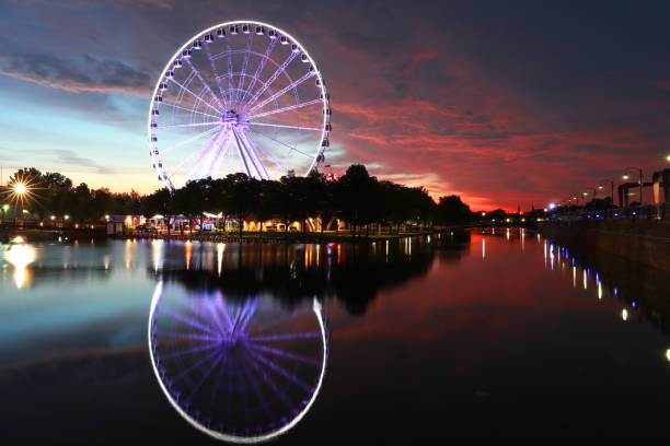 istock Montreal Ferris wheel - La Grande Roue de Montreal 1638715419