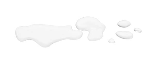 istock Puddle of pure water on white background 1638723396