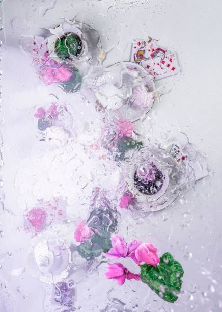 istock Mad tea party under rain. Soft focus for mysterious story. 1638724472