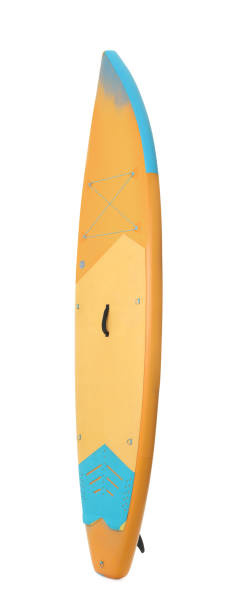 istock One SUP board isolated on white. Water sport 1638729465