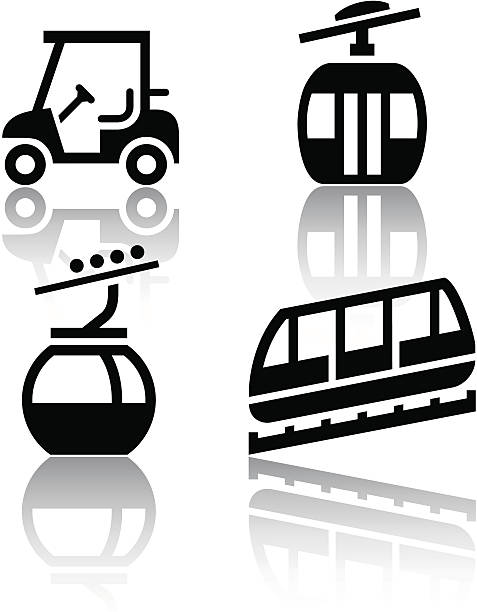の交通のアイコン-レクリエーション - gondola点のイラスト素材／クリップアート素材／マンガ素材／アイコン素材