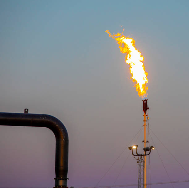 istock Gas flaring in the Permian Basin 1638772515