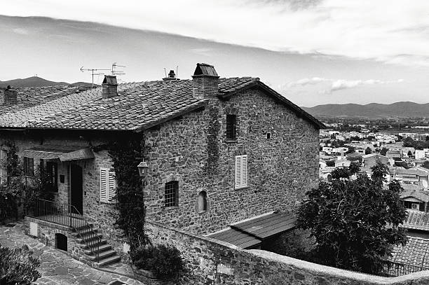 istock Castiglione della Pescaia. Black and White 163878350