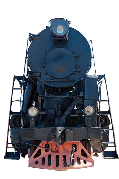istock Old steam locomotive, a close up 163882239