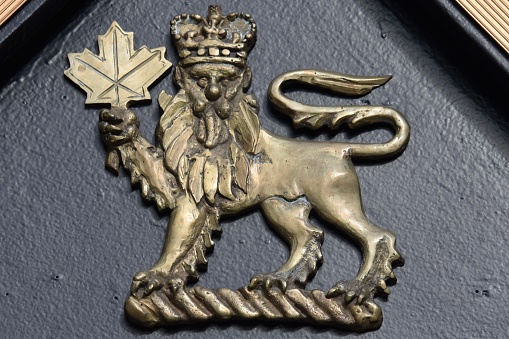 L’emblème du gouverneur général du Canada, à Ottawa