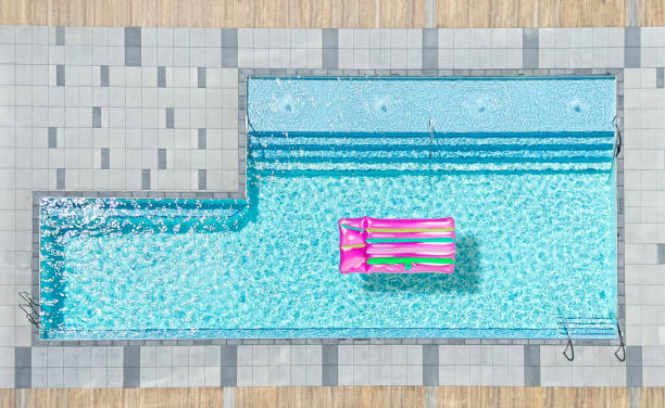 поплавок в бассейне - resort swimming pool color image mobilestock nobody стоковые фото и изображения