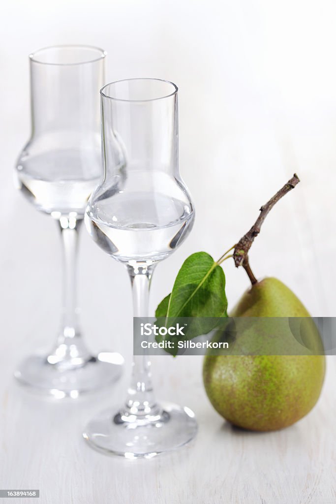 Obst Brandy, Birne - Lizenzfrei Birne Stock-Foto