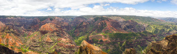 istock Waimea Canyon panorama, Kauai, Hawaii 163896420