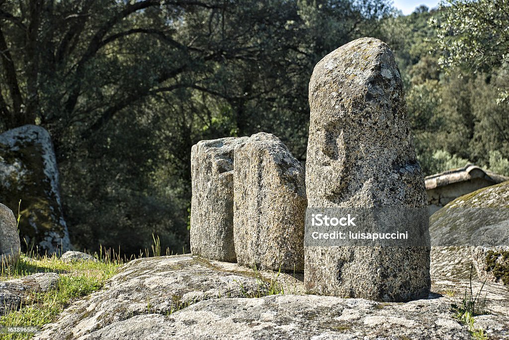 Antigo sítio arqueológico de Filitosa, Córsega (França) - Foto de stock de Antigo royalty-free