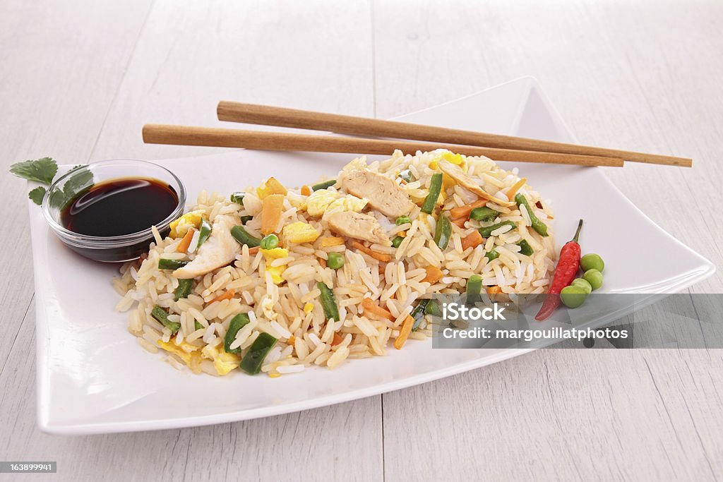 vegetable fried rice Fried Rice Stock Photo