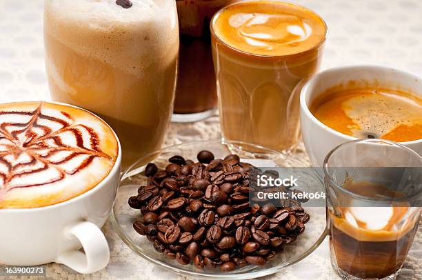 異なるタイプのコーヒー - イタリア文化のストックフォトや画像を多数ご用意 - イタリア文化, エスプレッソ, カップ
