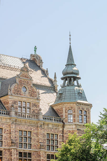 istock Church steeple in Stockholm 163903792