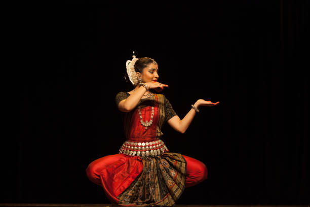 istock Odissi pose photoshoot 1639085495