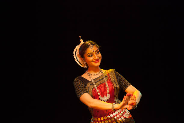 istock Odissi pose photoshoot 1639085630
