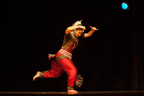 istock Odissi pose photoshoot 1639086139