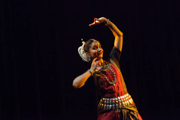 istock Odissi pose photoshoot 1639086146