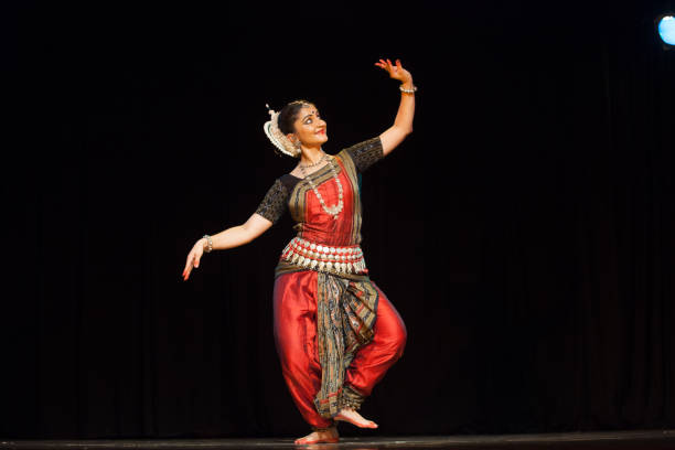 Odissi pose photoshoot