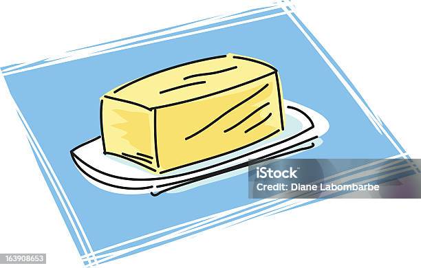 Vetores de Esboço Ícone De Manteiga e mais imagens de Manteiga - Manteiga, Amarelo, Azul