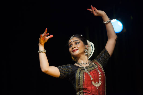 istock Odissi pose photoshoot 1639086664