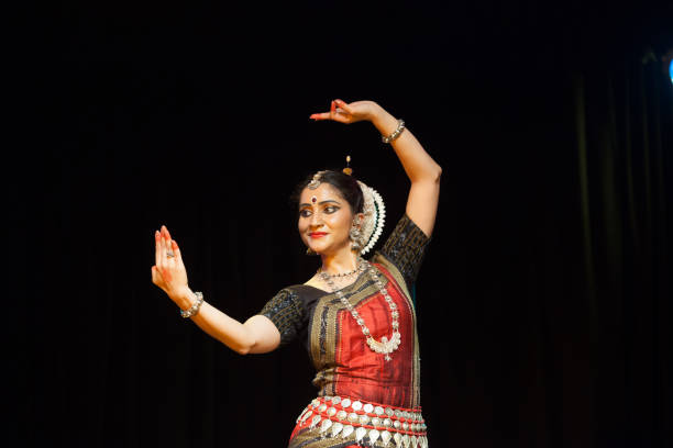 istock Odissi pose photoshoot 1639087172