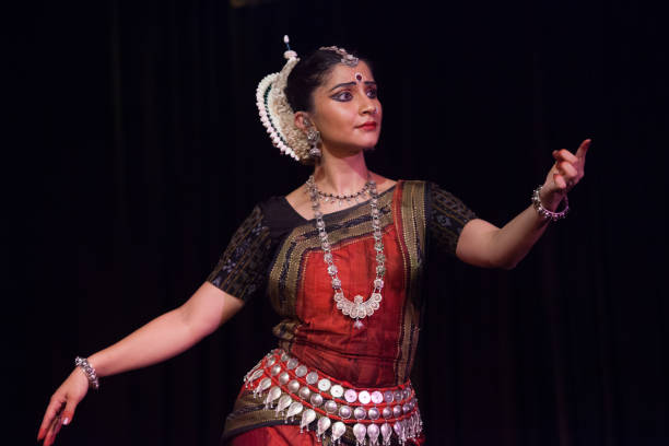 istock Odissi pose photoshoot 1639087173