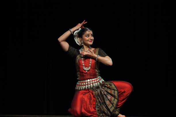 istock Odissi pose photoshoot 1639087589