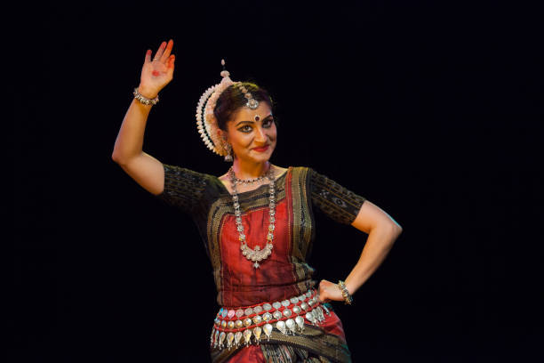 istock Odissi pose photoshoot 1639088236