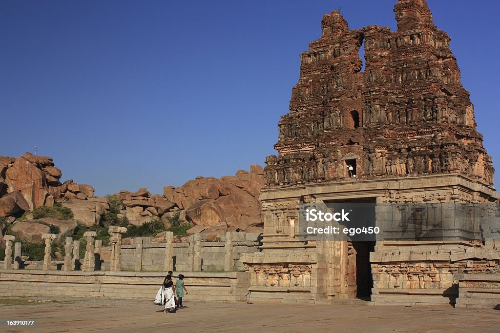 Vittala 寺院でインドのハンピます。 - アジア大陸のロイヤリティフリーストックフォト