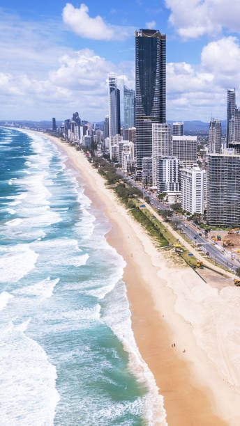 istock Surfers Paradise Beach and Skyline 1639113616