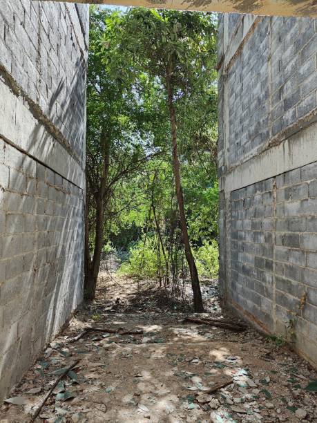 istock old abandoned building in the city 1639154128