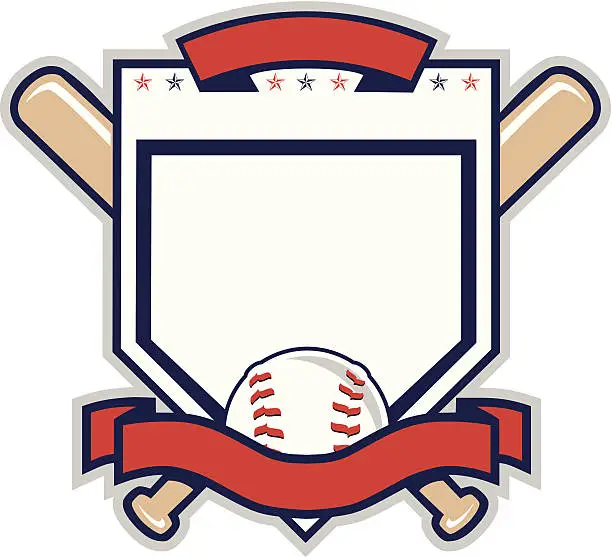 Vector illustration of Baseball Background