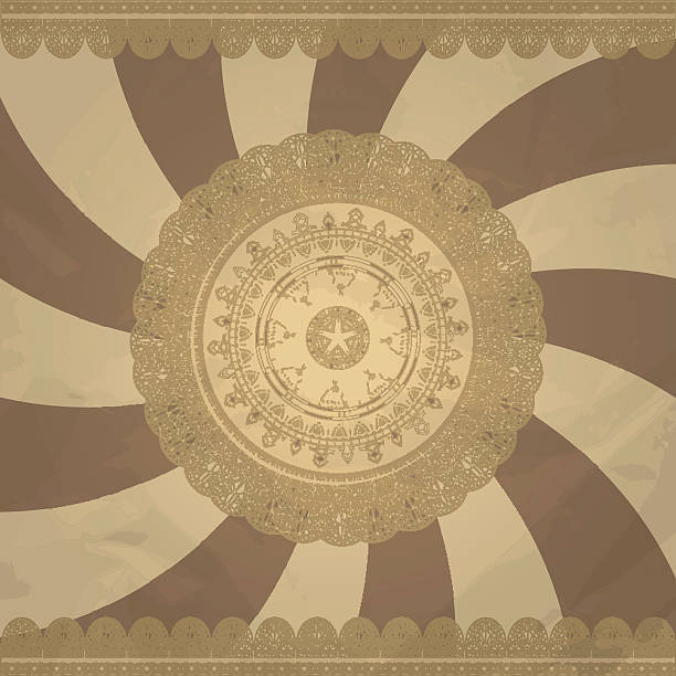 istock lacy napkina and ribbons on retro background 163917270