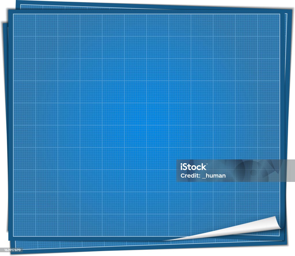 Technische Zeichnung Papier - Lizenzfrei Papier Vektorgrafik