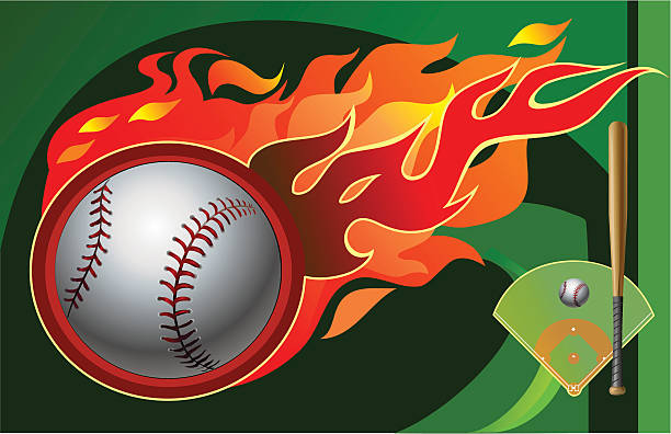 fire cool baseball pictures