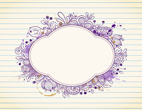 Draw Label Background Hand Drawn Vector Label Stock Illustration - Download Image Now ...