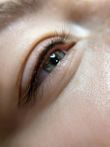 istock permanent make up , close up woman eye beautiful 1639187535