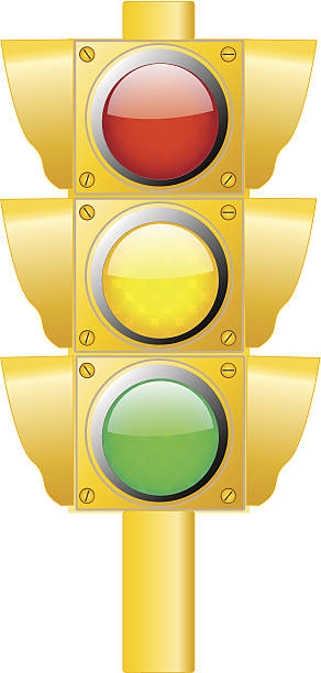 Feu de signalisation - Illustration vectorielle