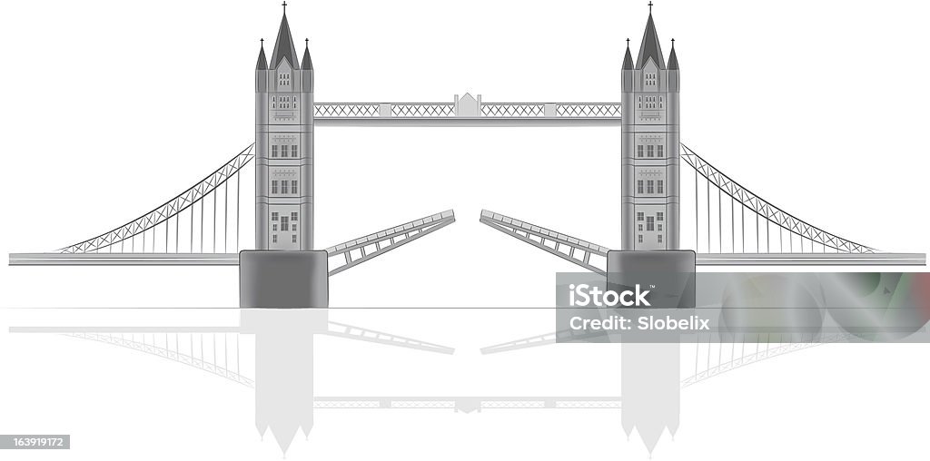 Most Ilustracja wektorowa - Grafika wektorowa royalty-free (Tower Bridge)