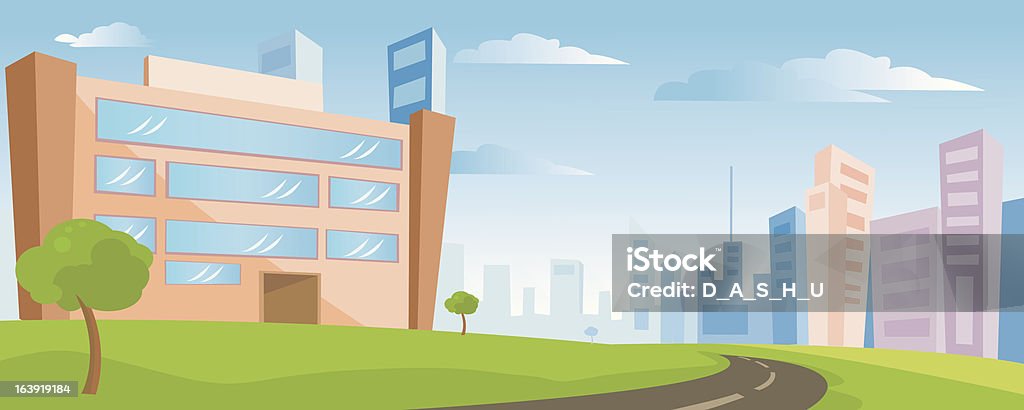 Buildings Backgrounds stock vector