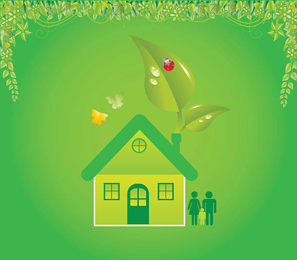Green House - Illustration vectorielle